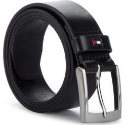 Pasek Męski TOMMY HILFIGER - Adan Leather Belt 3.5 AM0AM04985 002. Czarne paski męskie Tommy Hilfiger, ze skóry. Za 179.00 zł.
