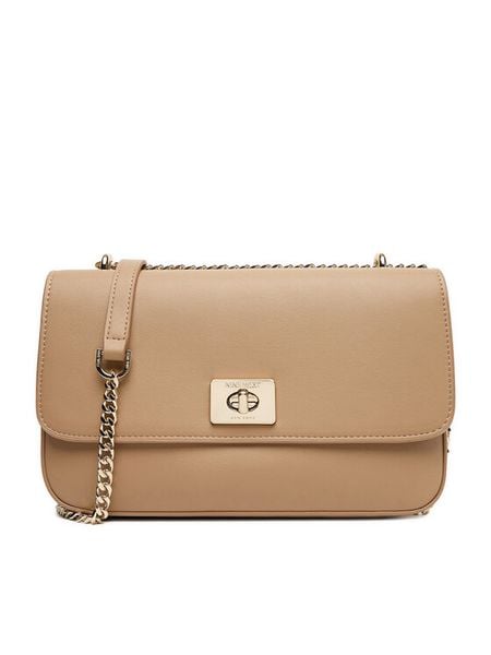 Nine West Torebka CEO-TENNESSEE-I-LDA8206 Beżowy. Brązowe torebki do ręki damskie Nine West, bez wzorów, z materiału, bez dodatków. Za 249.99 zł.