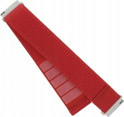 Fixed Fixed | Sporty Strap with Quick Release 20mm for Smartwatch | 160-210 mm | Red | Nylon. Czerwone zegarki smartwatch Fixed, bez wzorów, z nylonu. Za 43.31 zł.