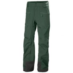Spodnie narciarskie Helly Hansen Acer 3L Shell. Zielone spodnie sportowe męskie Helly Hansen, l, bez wzorów, narciarskie. Za 1,703.00 zł.