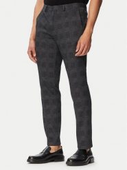 HUGO Spodnie materiałowe Hesten263H-X 50565367 Szary ciemny Extra Slim Fit. Szare spodnie materiałowe męskie Hugo, bez wzorów, z materiału. Za 549.99 zł.