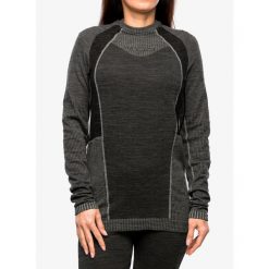 Bluza termoaktywna damska La Sportiva Wool70 Tech Longsleeve. Szare bielizna sportowa damska La Sportiva, na zimę, bez wzorów, sportowe, bez ramiączek, bez kaptura. Za 377.99 zł.
