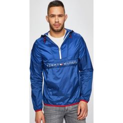 Tommy Hilfiger - Kurtka. Niebieskie kurtki męskie Tommy Hilfiger, m, bez wzorów, z poliamidu, z kapturem. W wyprzedaży za 569.90 zł.
