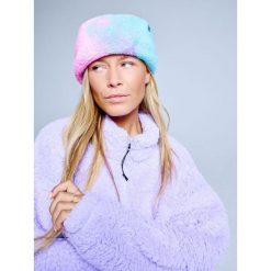 Czapka - Teddy Twist - Różowo-niebiesko-żółta. Niebieskie czapki damskie POEDERBAAS, na zimę, bez wzorów, sportowe. Za 221.12 zł.