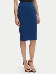 Rinascimento Spódnica ołówkowa CFC0128651003 Niebieski Slim Fit. Niebieskie spódnice damskie Rinascimento, m, bez wzorów, z syntetyku, ołówkowe. Za 349.99 zł.