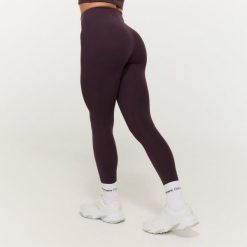Legginsy damskie fitness z wysokim stanem Berrywood BEAT. Czerwone legginsy damskie GYMBEAM, bez wzorów, z elastanu. Za 115.90 zł.