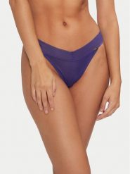 Gossard Stringi 6256 Fioletowy. Fioletowe majtki damskie Gossard, z syntetyku. Za 59.99 zł.