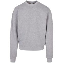 Bluza Męska Ultra Heavy Crew Neck. Szare bluzy męskie Urban Classics, m, bez wzorów, bez ramiączek, bez kaptura. Za 220.99 zł.