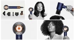 Dyson Supersonic Nural HD16 - Prussian Blue. Niebieskie suszarki do włosów Dyson. Za 1,809.21 zł.