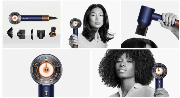 Dyson Supersonic Nural HD16 - Prussian Blue. Niebieskie suszarki do włosów Dyson. Za 1,846.02 zł.