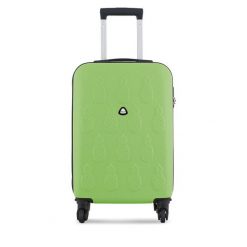 Walizka kabinowa Semi Line. Zielone walizki damskie Semi-line, bez wzorów. Za 129.99 zł.