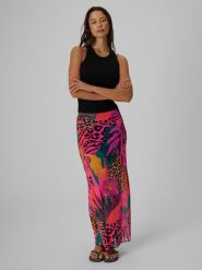 4F Spódnica maxi damska - multikolor S. Spódnice damskie 4F, na imprezę, na lato, s, bez wzorów, z dzianiny, sportowe, maxi, dopasowane. Za 99.99 zł.