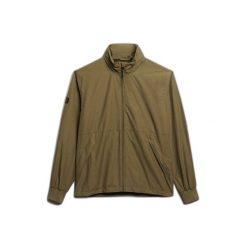 Kurtka wodoodporna Superdry Flyweight. Zielone kurtki męskie Superdry, s, bez wzorów, z materiału, eleganckie, bez kaptura. Za 425.30 zł.
