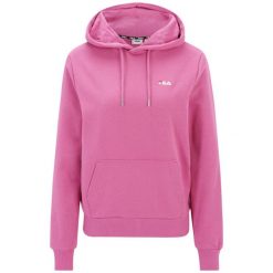 Bluza damska Fila Bruchsal. Czerwone bluzy damskie Fila, m, bez wzorów, z bawełny, casualowe, bez ramiączek, z kapturem. Za 199.00 zł.