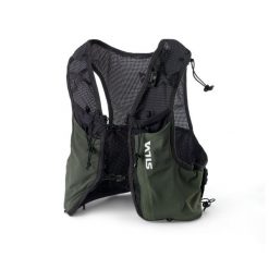 Plecak biegowy Strive Fly Vest. Czarne plecaki męskie Silva, bez wzorów, z nylonu. Za 299.99 zł.
