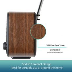 VQ Dexter radio. Walnut. Radia Usorteret. Za 216.37 zł.