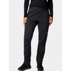 Spodnie Turystyczne Damskie Columbia Vast Canyon High-Rise. Czarne spodnie sportowe damskie Columbia, bez wzorów, z softshellu, sportowe, trekkingowe. Za 359.99 zł.