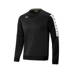 Bluza Mizuno Nara Training. Czarne bluzy męskie Mizuno, bez wzorów, sportowe, bez ramiączek, bez kaptura. Za 186.50 zł.