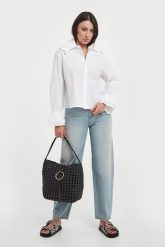 Jeansy damskie Barrel MARELLA. Jeansy damskie Marella Sport, bez wzorów, z jeansu. Za 909.00 zł.