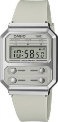 Zegarek Casio Zegarek damski Casio A100WEF-8AEF szary. Szare zegarki damskie Casio. Za 139.10 zł.