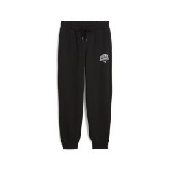 Damskie wygodne spodnie dresowe PUMA CLASS PUMA Black. Czarne spodnie dresowe damskie Puma, bez wzorów, z dresówki, eleganckie, na fitness i siłownię. W wyprzedaży za 149.00 zł.