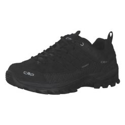 Buty trekkingowe męskie CMP Rigel. Czarne trekkingi męskie CMP, bez zapięcia. Za 366.99 zł.