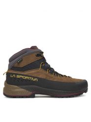 La Sportiva Trekkingi Tx4 Evo Mid Gtx GORE-TEX ZFAS047N07E32 Brązowy. Brązowe botki męskie La Sportiva, bez wzorów, z gore-texu, bez obcasa, bez zapięcia. Za 976.65 zł.