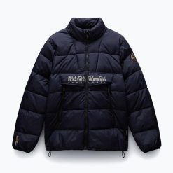 Kurtka męska Napapijri Rf Puffer Open. Niebieskie kurtki męskie Napapijri, m, bez wzorów, sportowe, bez kaptura. Za 929.99 zł.
