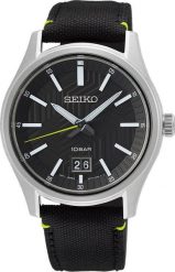 Zegarek Seiko Zegarek męski Seiko SUR517P1 czarny. Czarne zegarki męskie Seiko, bez wzorów. Za 1,034.99 zł.