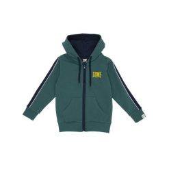 Bluza miękka z kaptur na co dzień na siłownię. Zielone bluzy damskie LEONE 1947 APPAREL, bez wzorów, z bawełny, sportowe, bez ramiączek, bez kaptura. W wyprzedaży za 136.83 zł.