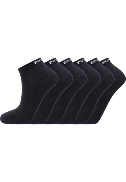 Skarpetki Endurance Ibi Low Cut 6-Pack. Czarne skarpetki damskie Endurance, bez wzorów, z bawełny. Za 29.99 zł.