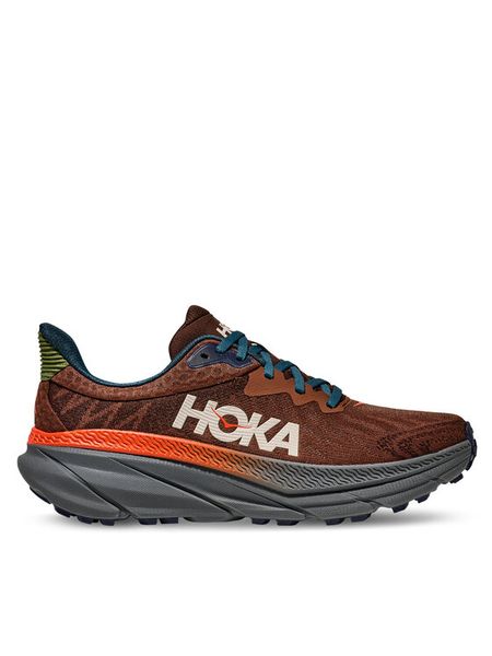 Hoka Buty do biegania Challenger Atr 7 1134497 Brązowy. Brązowe buty sportowe męskie HOKA, bez wzorów, z materiału, bez zapięcia, do biegania. Za 499.99 zł.