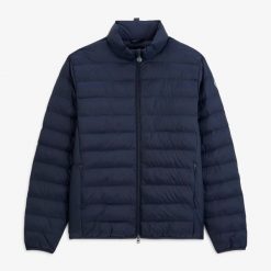Kurtka puchowa Serge Blanco Piumino. Brązowe kurtki męskie SERGE BLANCO, xl, z aplikacjami, z materiału, bez kaptura. Za 516.50 zł.