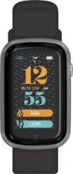 Smartwatch Techmade TM-STEPS-SILBK Czarny. Czarne zegarki smartwatch Techmade, bez wzorów. Za 247.00 zł.