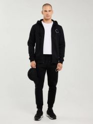 Spodnie męskie dresowe czarne Kersyn 906/ Ajron 906. Czarne spodnie sportowe męskie BIG STAR, l, z aplikacjami, z dresówki. Za 179.99 zł.