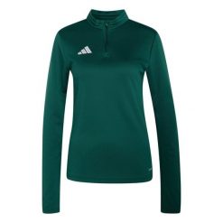 Bluza damska adidas Entrada 26 Training Top. Zielone bluzy damskie Adidas, l, bez wzorów, z materiału, bez ramiączek, bez kaptura. Za 121.99 zł.