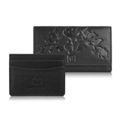 Zestaw prezentowy dla niej portfel damski w kwiaty T-45 i skórzane etui na karty T-151 Paolo Peruzzi ZUP-144-BL. Czarne portfele damskie Paolo Peruzzi, ze skóry. Za 99.00 zł.