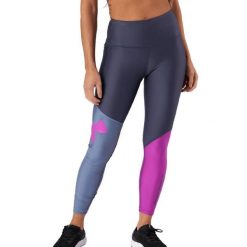 Legginsy Sportowe Damskie S. Fioletowe legginsy damskie Under Armour, bez wzorów, z materiału. Za 222.90 zł.