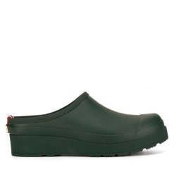 Kalosze Hunter. Zielone kalosze damskie Hunter, bez wzorów, bez zapięcia. Za 249.99 zł.