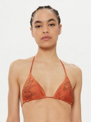 Maaji Góra od bikini Satin Umber Balmy PT3195STR037 Brązowy. Brązowe bikini Maaji, bez wzorów, z syntetyku. Za 199.99 zł.