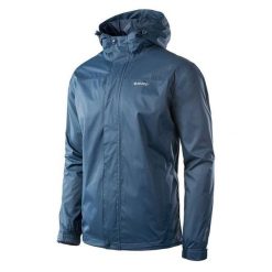 Męska lekka kurtka trekkingowa Hi-Tec Resti granatowa rozmiar XL. Niebieskie kurtki męskie Hi-tec, na jesień, l, bez wzorów, z materiału, sportowe. Za 240.85 zł.