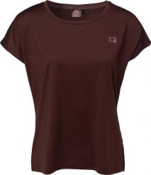IQ Damska koszulka z krótkim rękawem Iq intelligence quality ARIE WMNS deep mahogany rozmiar L. Bluzki damskie IQ, l, bez wzorów, bez kołnierzyka, bez ramiączek. Za 107.98 zł.