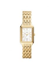 Fossil Zegarek Raquel ES5220 Złoty. Żółte, cyfrowe zegarki damskie FOSSIL, złote. Za 789.99 zł.