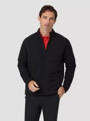 WRANGLER INSULATED JACKET MĘSKA KURTKA PRZEJŚCIOWA BLACK W4G6DX100 112324270. Czarne kurtki męskie Wrangler, l, bez wzorów, z materiału, bez kaptura. Za 299.99 zł.