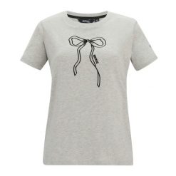 T-shirt damski Regatta Filandra VX. Szare t-shirty damskie Regatta, m, z aplikacjami, z bawełny, bez kołnierzyka, bez ramiączek. Za 80.00 zł.