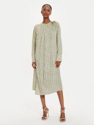 Tommy Hilfiger Sukienka koszulowa WW0WW42318 Żółty Relaxed Fit. Żółte sukienki damskie Tommy Hilfiger, bez wzorów, z wiskozy, bez kołnierzyka, bez ramiączek, koszulowe. Za 449.99 zł.