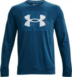 Under Armour Bluza Under Armour UA Rival Terry Logo Crew M 1370391 458, Rozmiar: S. Bluzy męskie Under Armour, m, bez wzorów, bez ramiączek, bez kaptura. Za 185.31 zł.