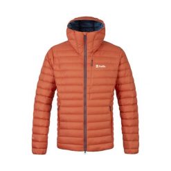 Kurtka z kapturem Rafiki Project. Brązowe kurtki męskie RAFIKI, bez wzorów, z puchu, sportowe, z kapturem. Za 916.60 zł.