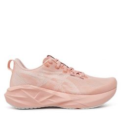 Buty do biegania Asics. Brązowe obuwie sportowe damskie Asics, bez wzorów, bez zapięcia, do biegania. Za 679.99 zł.