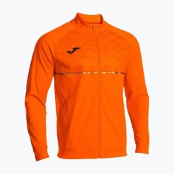 Bluza do biegania męska Joma Record III Full Zip. Brązowe bluzy męskie Joma, m, bez wzorów, sportowe, bez ramiączek, bez kaptura. Za 129.99 zł.